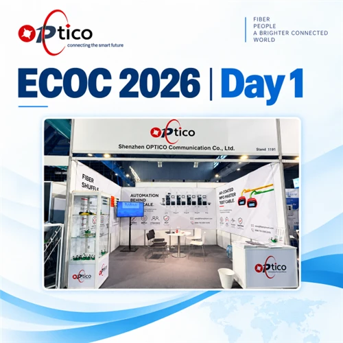 ECOC 2026 Tag 1: OPTICO präsentiert drei Glasfaserlösungen