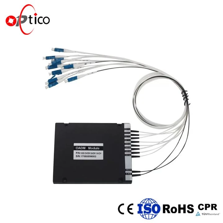 100G 8-Kanal-DWDM-Mux/Demux-Modul