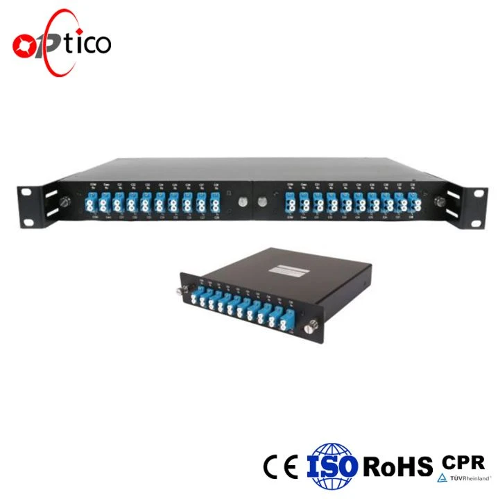 Industriequalität 8+1CH CWDM Mux/Demux-Modul
