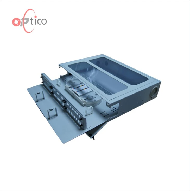 2U-Glasfaser-Patchpanel