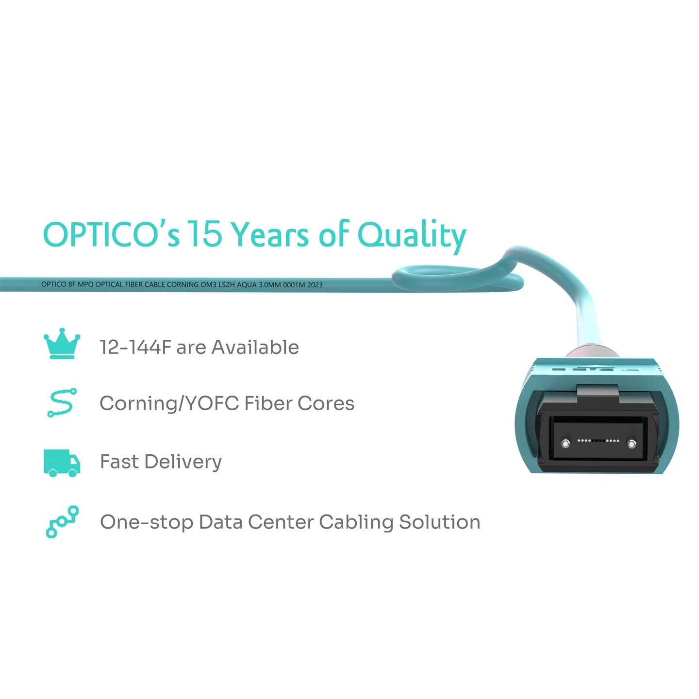 MPO-SC/PC 8j Single-mode And MPO-LC/ PC 8j OM3 MPO-SC/PC 8j Single-mode And MPO-LC/ PC 8j OM3