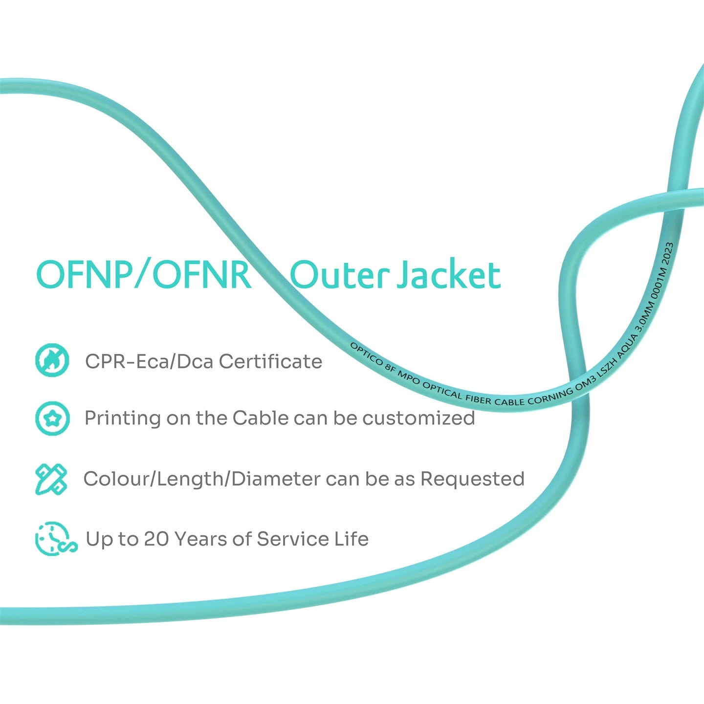MPO-SC/PC 8j Single-mode And MPO-LC/ PC 8j OM3 MPO-SC/PC 8j Single-mode And MPO-LC/ PC 8j OM3