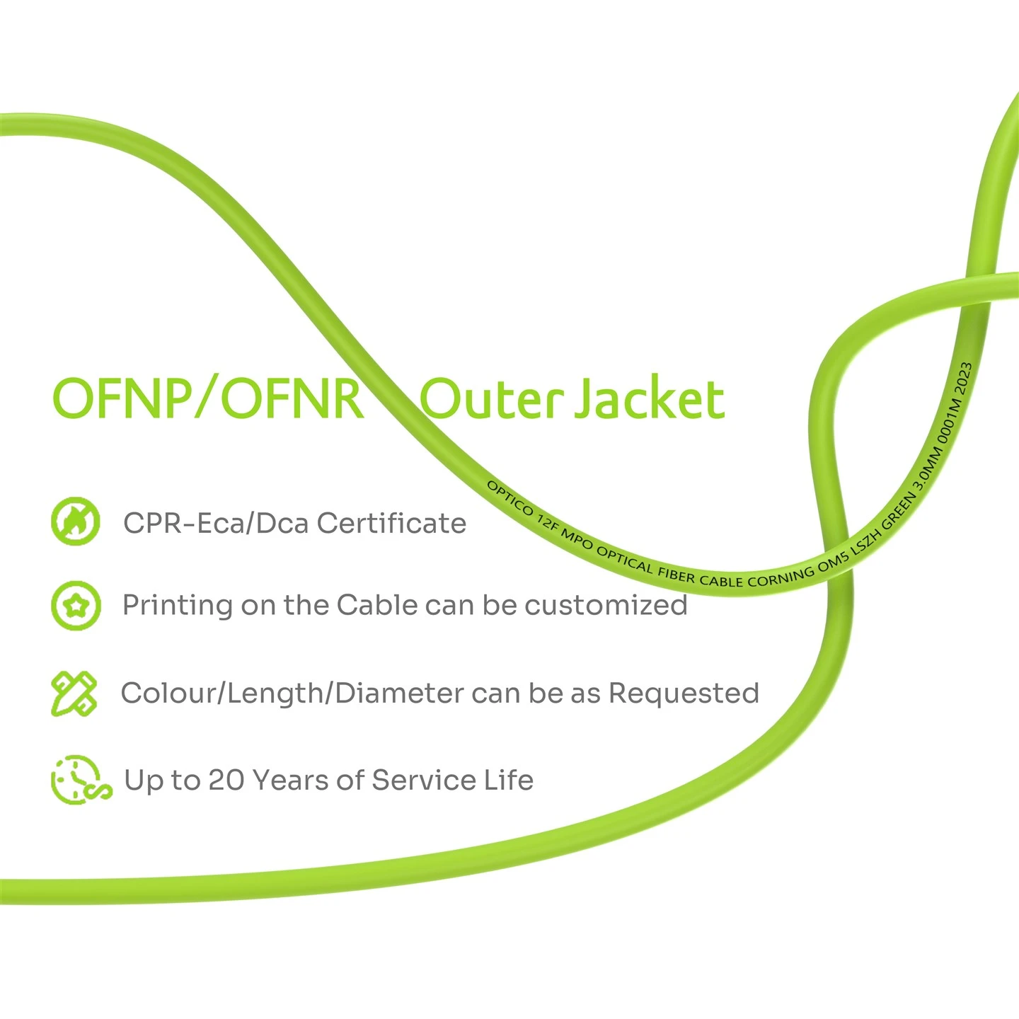 MTP MPO To SC Fiber Breakout Cable OM5 MTP MPO To SC Fiber Breakout Cable OM5