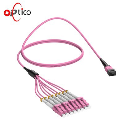 8f MPO zum LC -Kabelbaumkabel OM4